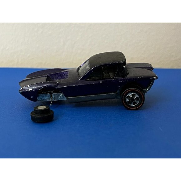 Vintage Original Hot Wheels Redline Python US Purple with dark interior rare! - Picture 4 of 9